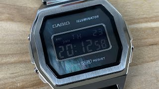 Casio A1000M1bvt a1000 vintage collection [upl. by Ahsatan]