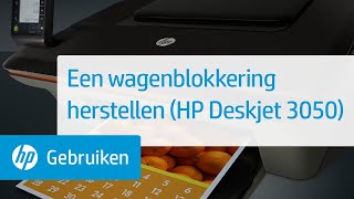 Een wagenblokkering herstellen HP Deskjet 3050 [upl. by Auqinet254]