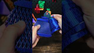 3D printed FlexiSqueeze Waffle Fidget Doodad 3dprinting [upl. by Lenssen]