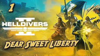 Im John Helldiver Helldivers 2 live play 1 [upl. by Ithsav]