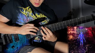 Archspire  Spontaneous Generation Full Guitar Cover [upl. by Rotceh127]