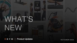 EGYM Product Updates  Q3 2024 Highlights [upl. by Atnod]