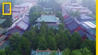 The Shaolin Temple and Their KungFu Monks  National Geographic [upl. by Ranique]