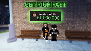 The BEST Way to get RICH FAST In Streetz War 2 Secret Method [upl. by Cirde]