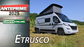 Etrusco anteprime e novità camper 2025 [upl. by Asihtal]