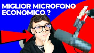 MIGLIOR MICROFONO ECONOMICO  🔥 microfoni condensatore  dinamico per registrare cantare podcast [upl. by Ahsille]