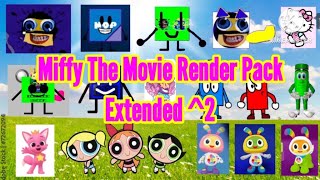 Miffy The Movie Render Pack Extended 2 [upl. by Ahsiloc461]