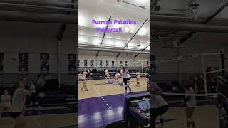 Furman Paladins Volleyball 🏐 vs UT Chattanooga Volleyball furmanjoust furman socon [upl. by Analaj90]