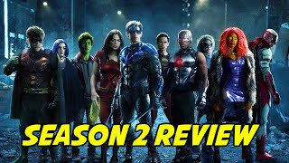 Titans Season 2 Trailer 2 HD Deathstroke Superboy Aqualad [upl. by Ot]