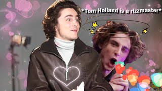 Timothée Chalamet being adorable for 10 minutes [upl. by Hughmanick593]