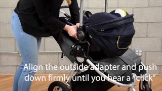 HowTo Install and Remove Nuna Car Seat on Bumbleride Indie Twin Stroller [upl. by Vicky469]