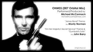 James Bond Music  OHMSS 007 Orbital Mix by Michael McCormack  George Lazenby Tribute Video [upl. by Nelyaw]