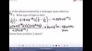 27a Using the Rydberg equation [upl. by Eleumas]