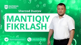 Mantiqiy fikrlash maths prezident maktab математика [upl. by Ainoval]