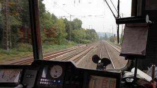 Mit der SBB Re 421 im Ruhrpott unterwegs  Führerstandsmitfahrt [upl. by Alaham]