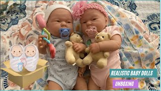 Realistic Baby Unboxing Berenguer Dolls Reborn Alternative [upl. by Kyte680]