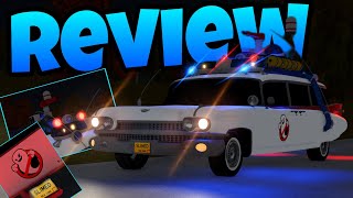 REVIEWING The New ECTO 1 GHOSTBUSTERS Car  Roblox Greenville [upl. by Romito241]