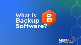 What is Backup Software [upl. by Durand]