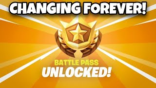 Fortnite Battle Pass is Changing FOREVER [upl. by Schacker211]