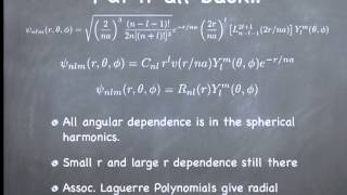 Lessons3132 Hydrogen Solutions  Angular Momentum [upl. by Virgie383]