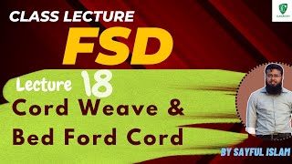 FSD  18  Fancy Weave  Cord weave and Bed Ford Cord [upl. by Atter]