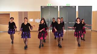 Silver WingsLine amp Partner Dance（Demo amp Teach）  NZ Monday Vivace [upl. by Ytsrik]