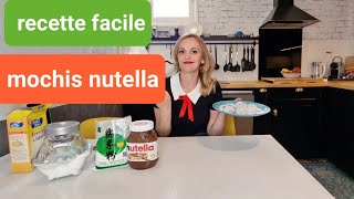 faire des mochis nutella cest trop facile et pas cher [upl. by Annyrb179]