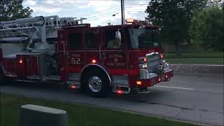 Olathe KS FD Truck 52 Responding 51723 1719hrs [upl. by Edelstein7]