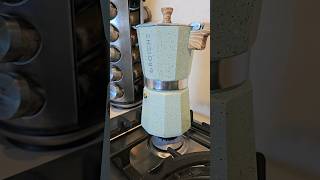 Making Stovetop Espresso mokapot espressocoffee [upl. by Adidnac]