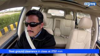 Mahindra Ssangyong Rexton RX7 AT AWD Video review by CarToqcom [upl. by Anwahs]