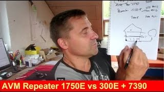 Wlan Repeater Teil 1 AVM Fritz Repeater 1750E vs 300E plus Router AVM Fritzbox 7390 [upl. by Roht828]