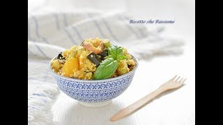 Cous cous con verdure al curry Freddo o caldo  Ricette che Passione [upl. by Eissahc]