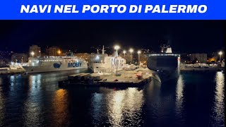 Navi nel porto di Palermo [upl. by Aryamoy231]