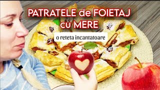 PATRATELE DE FOIETAJ CU MERE  Reteta delicioasa si grozava [upl. by Sualkin]