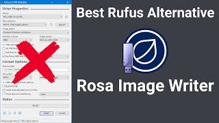 Best Linux Rufus Alternative Rosa Image Writer [upl. by Yonit773]