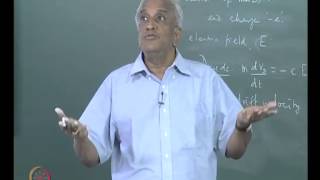 Mod01 Lec10 The Free Electron Theory of Metals  Electrical Conductivity [upl. by Ocker]