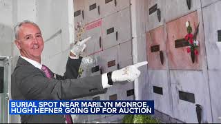 Crypt near Marilyn Monroe Hugh Hefner to be auctioned [upl. by Neerol]