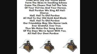 Purdue Fight Song [upl. by Lambrecht]