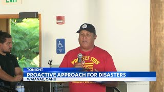 Waianae residents taking proactive approach to prepare for disasters [upl. by Brazee]