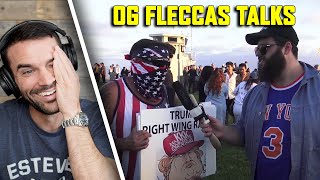 ANTIFA Gets Violent At Trump Protest in Laguna Beach  REACTION To OG FLECCAS TALKS [upl. by Fannie362]