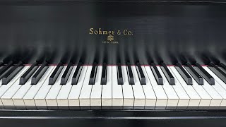 Piano Technician Quality Inspection Run Through of 1979 Sohmer Model 57 Grand Piano [upl. by Gonnella850]