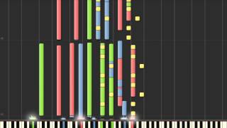 Carrie Underwood  Blown Away Synthesia [upl. by Yarak]