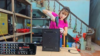 JARINGUAR PA203 III amplifier lost power replace power cord  Hải daily life [upl. by Marcelia404]