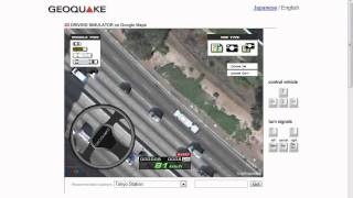 2D Driving Simulator On Google Mapsavi [upl. by Eak]