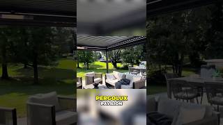 Backyard with Pergolux Pergola looks sweet [upl. by Perkins]