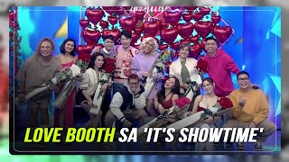 Its Showtime may love booth para sa Valentines Day  ABSCBN News [upl. by Ethbin]