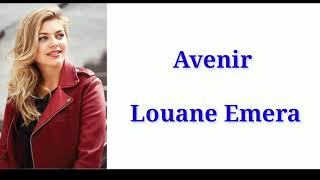 Louane  avenir  Paroles  Lyrics [upl. by Herstein]