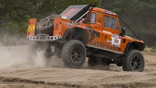 Breslau Rally 2024 team Elephant off road racing  onboard compilation [upl. by Hserus]