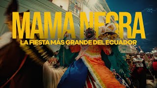 Así se VIVELA FIESTA más GRANDE de ECUADOR  La Mama Negra [upl. by Kehr]