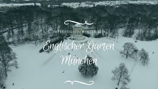 Impressionen Englischer Garten München Winter 2019 [upl. by Bollen]